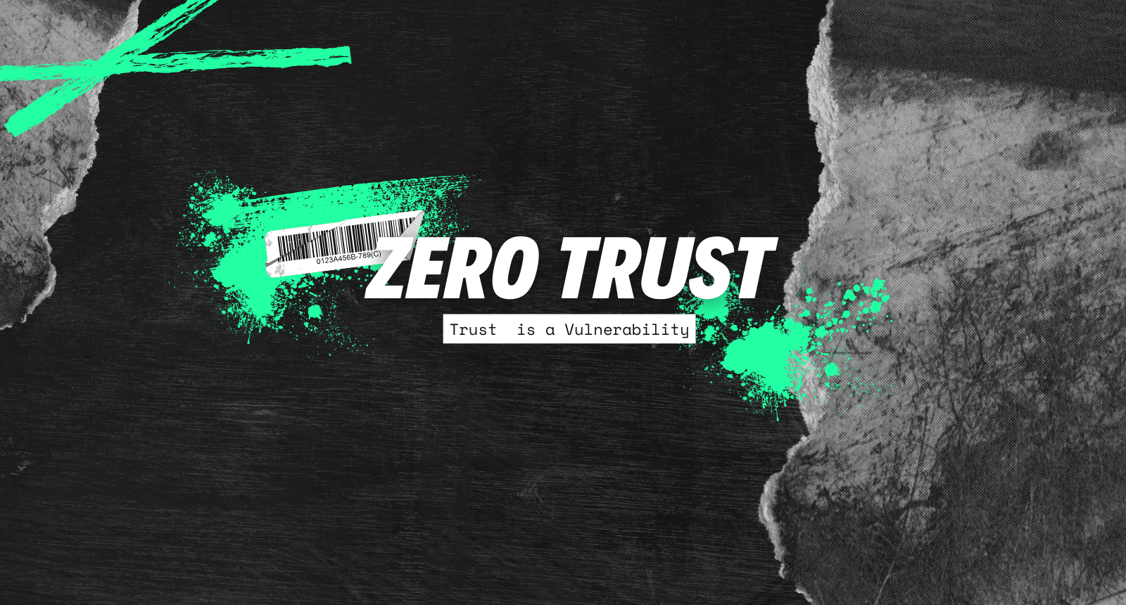 Trust is a vulnerability — The Zero Trust Security Model