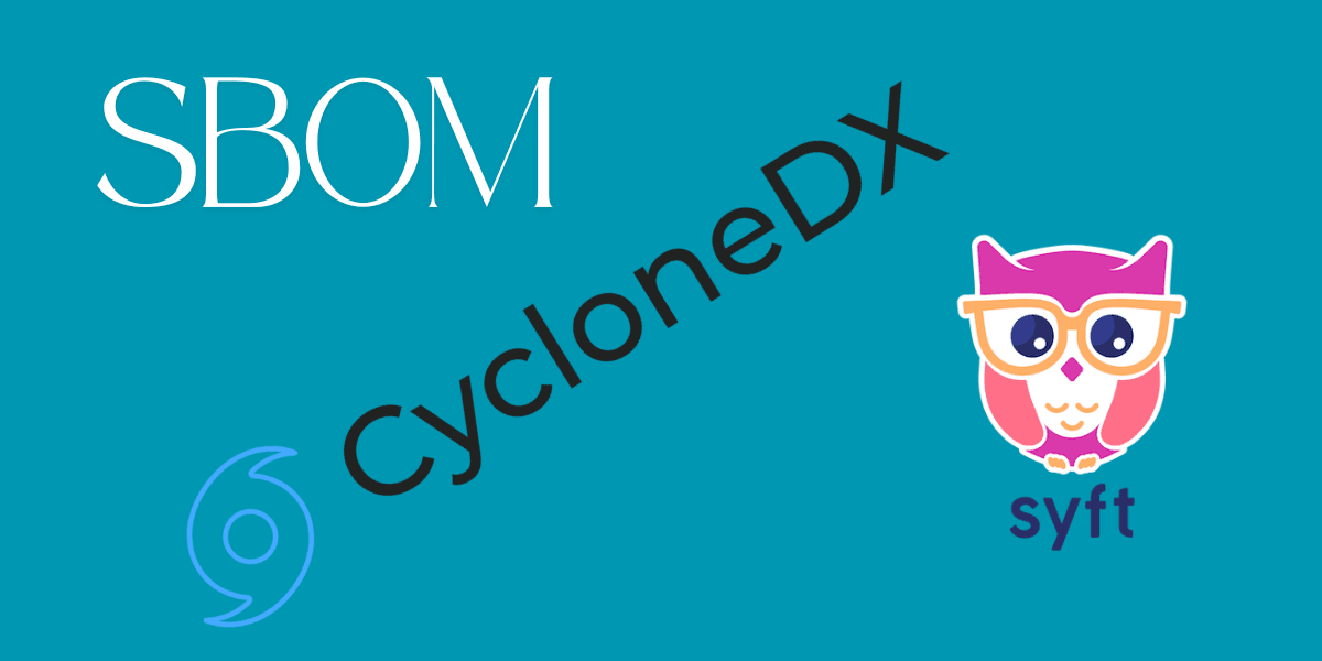 Generating CycloneDX software bill of materials with Anchore Syft